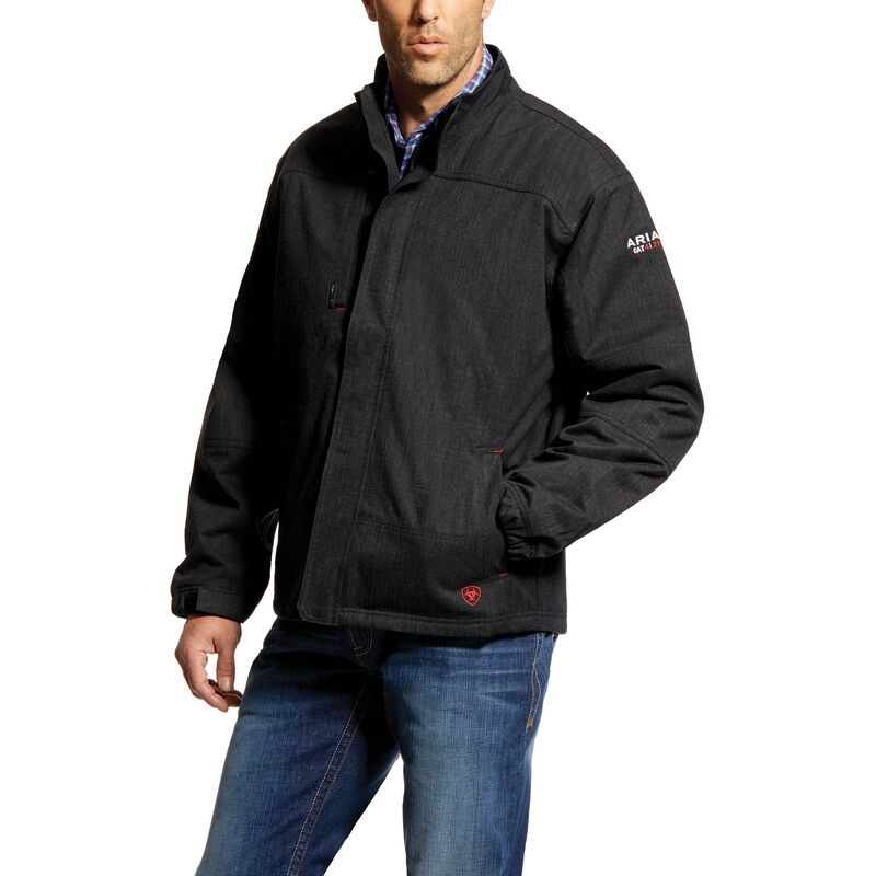 Chaqueta Ariat Fr H2o Waterproof Insulated Negras Hombre - Chile 381-CTDXLW